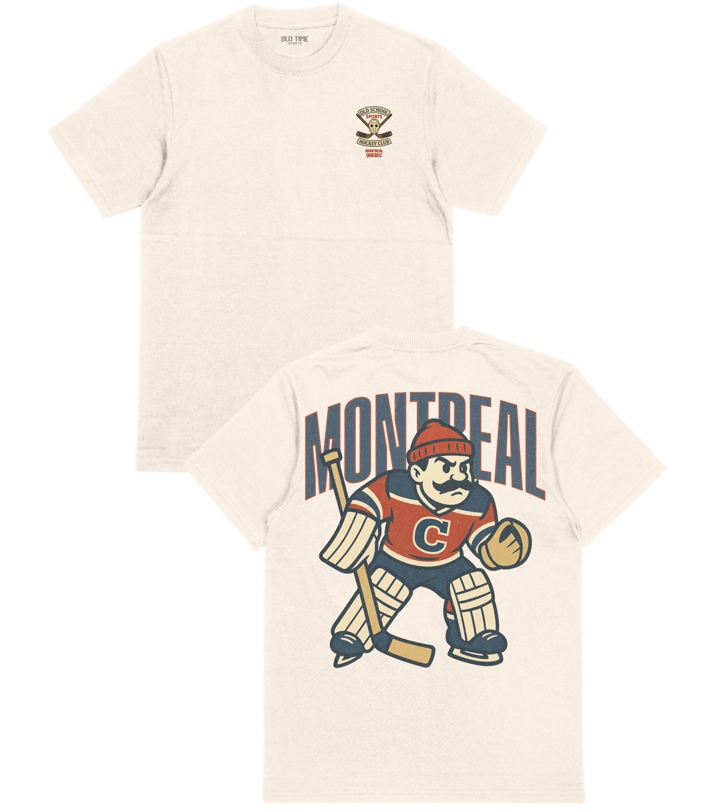 Montreal Hockey v2 T-Shirt - Old Time Sports