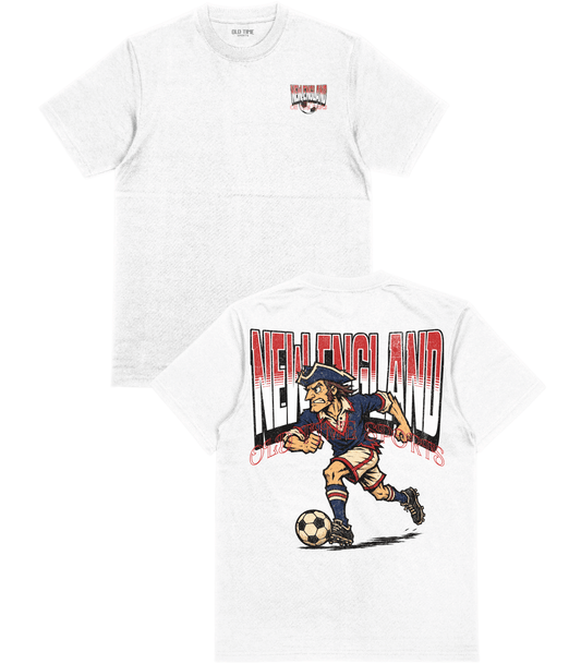 New England Soccer v2 T-Shirt - Old Time Sports