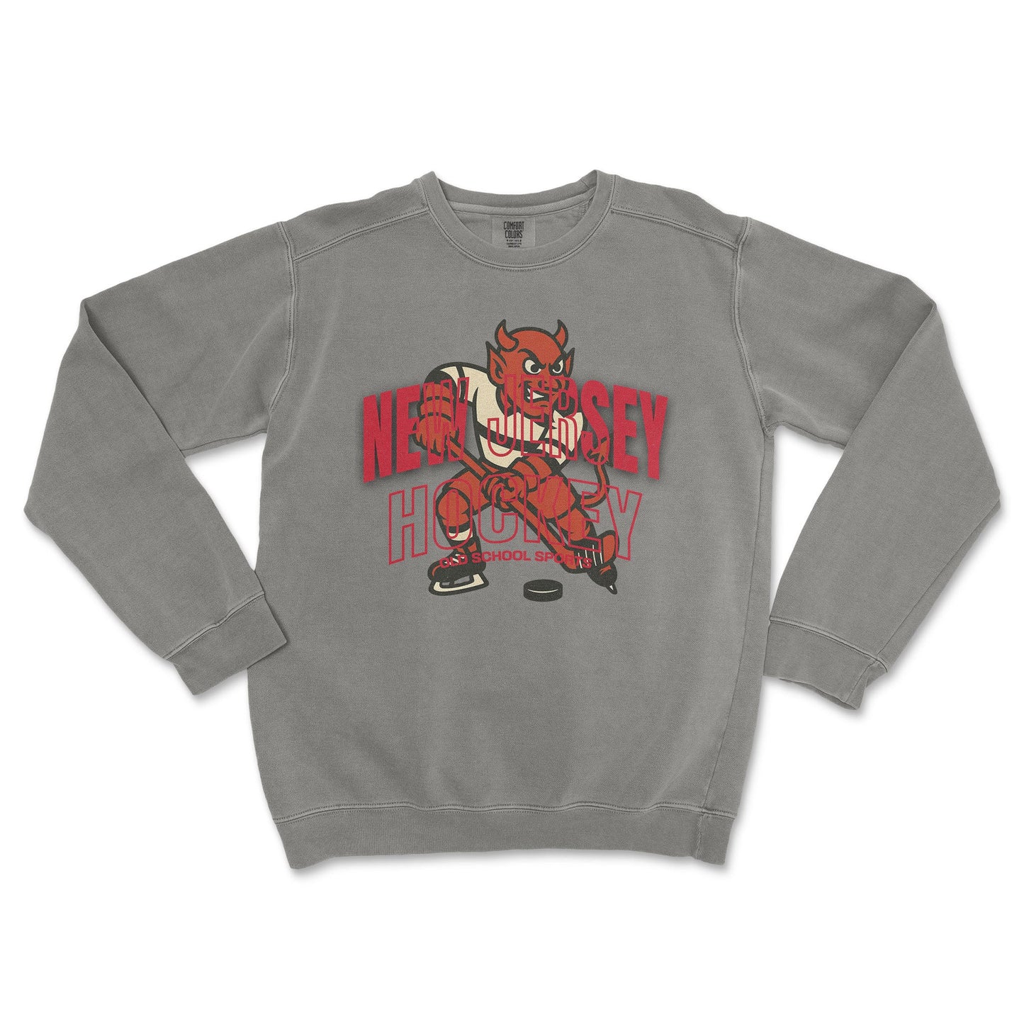 New Jersey Hockey Crewneck - Old Time Sports
