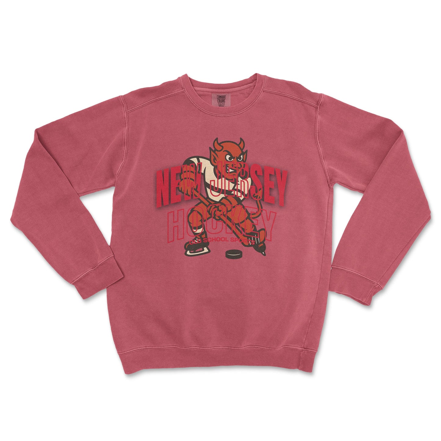 New Jersey Hockey Crewneck - Old Time Sports