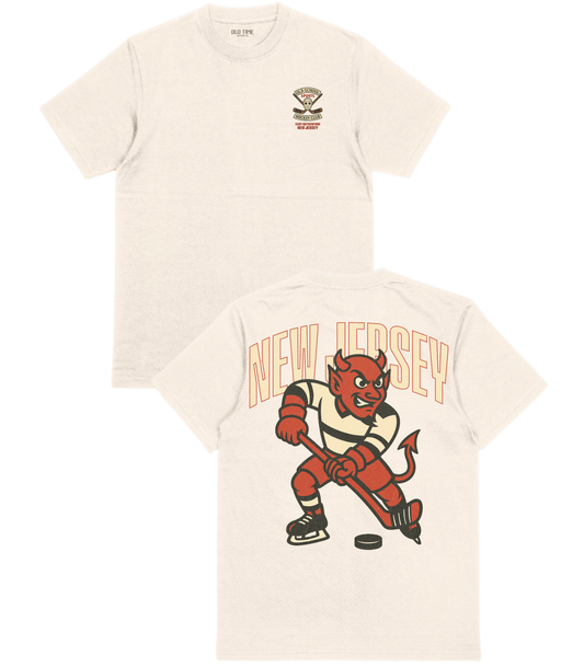 New Jersey Hockey v1 T-Shirt - Old Time Sports