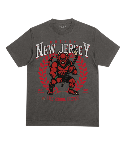 New Jersey Hockey v2 T-Shirt - Old Time Sports