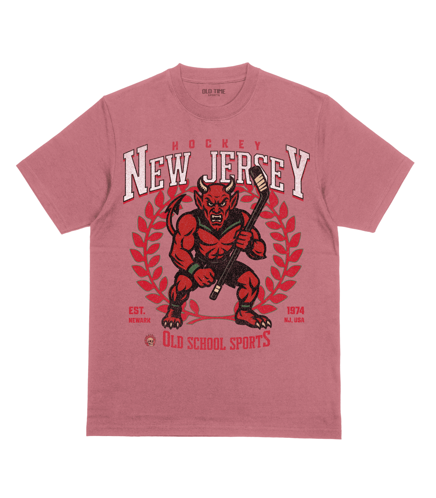 New Jersey Hockey v2 T-Shirt - Old Time Sports