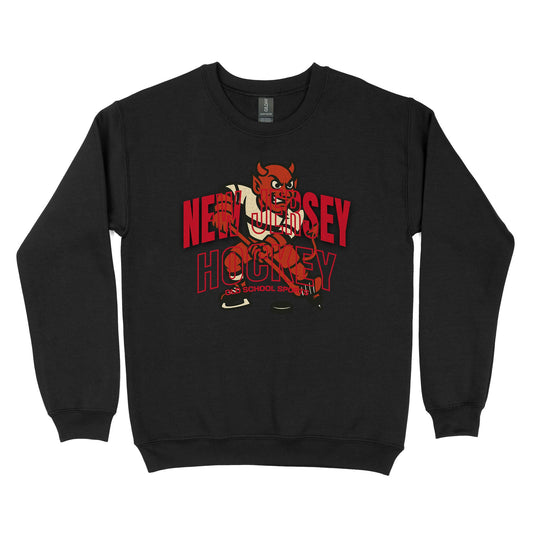New Jersey Hockey YOUTH Crewneck - Old Time Sports