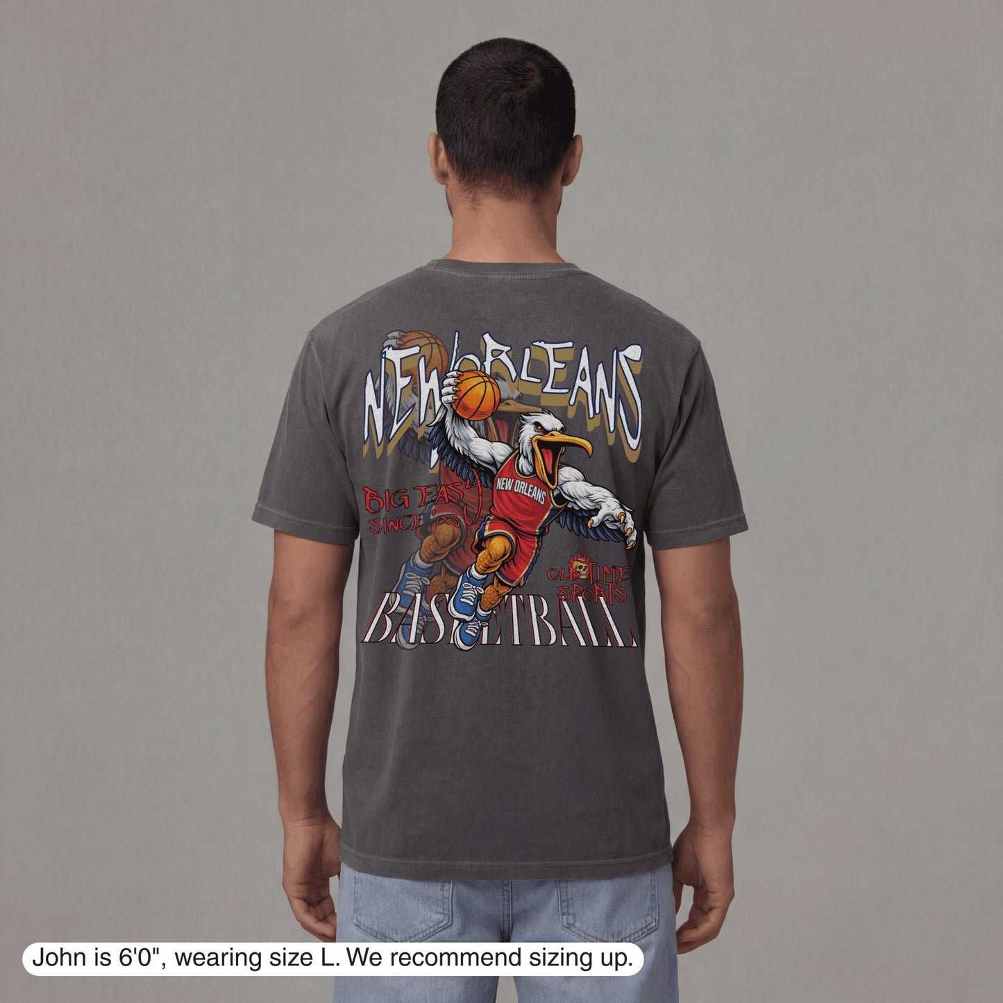 New Orleans Dunkman T-Shirt - Old Time Sports