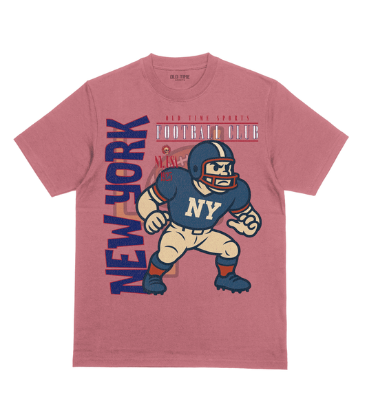 New York Football v2 T-Shirt - Old Time Sports