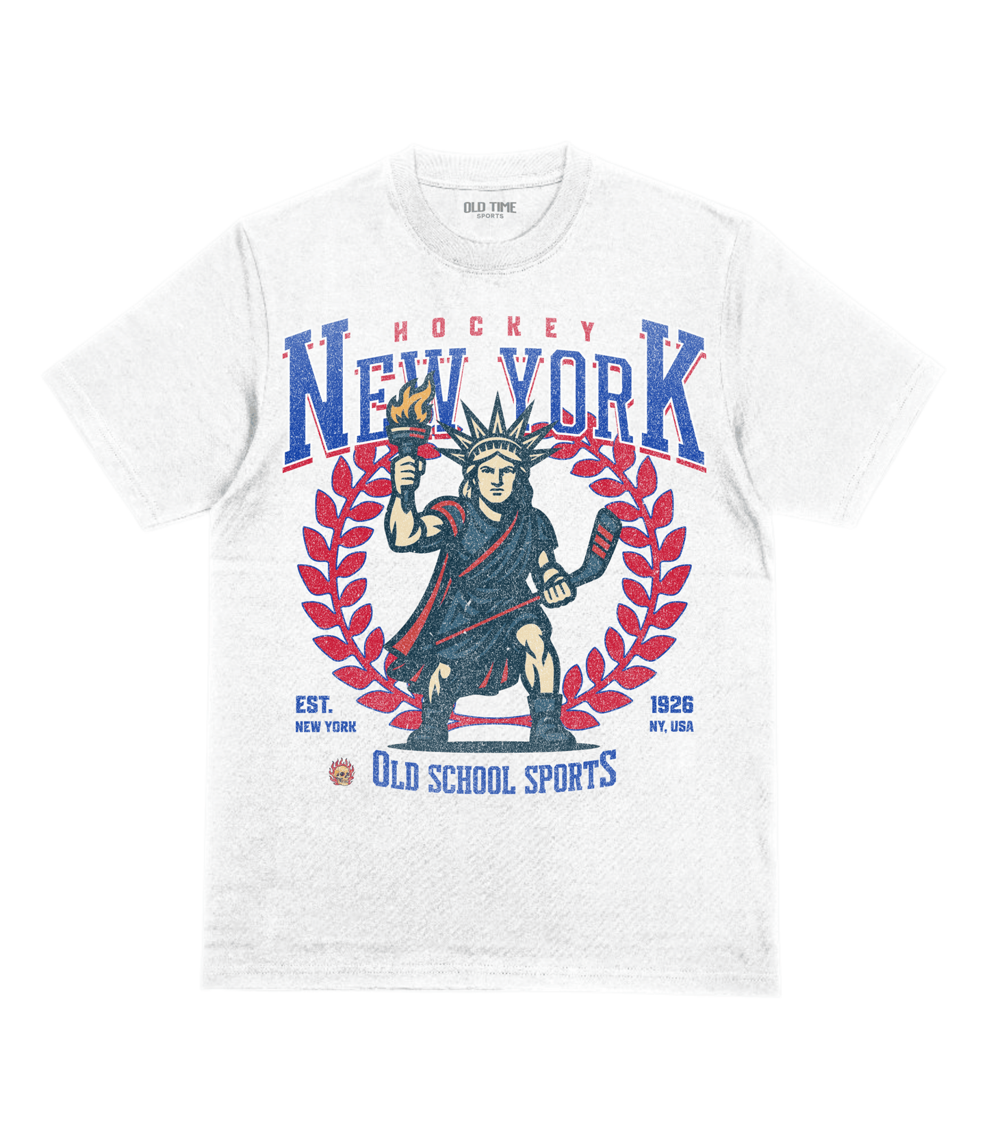 New York Hockey v3 T-Shirt - Old Time Sports