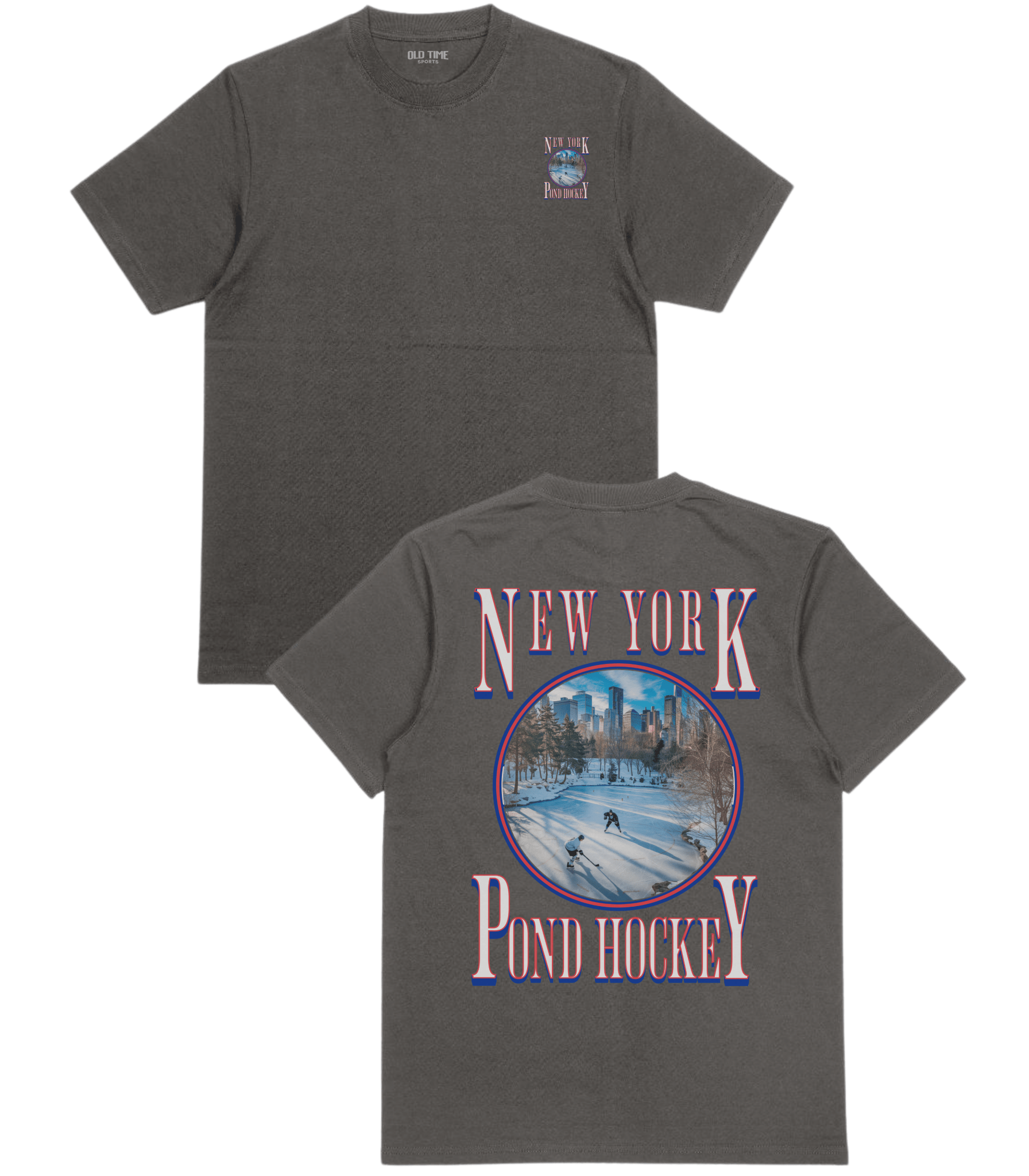 New York Pond Hockey T-Shirt - Old Time Sports
