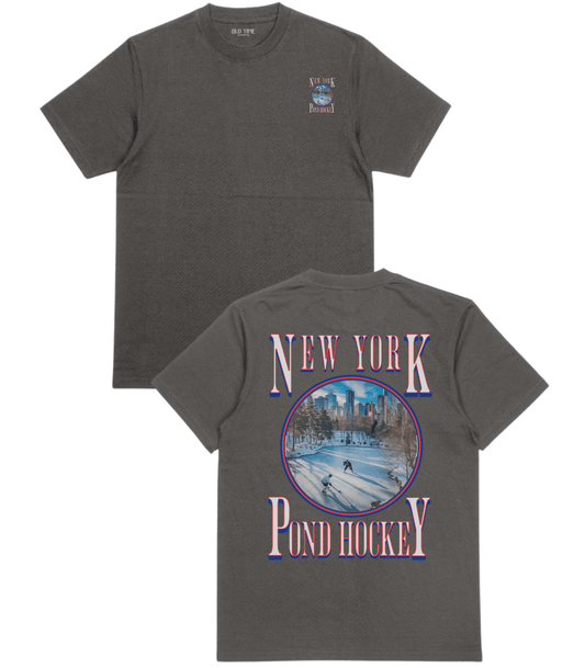 New York Pond Hockey T-Shirt - Old Time Sports
