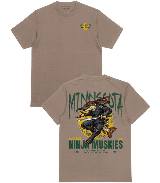 Ninja Muskies T-Shirt - Old Time Sports