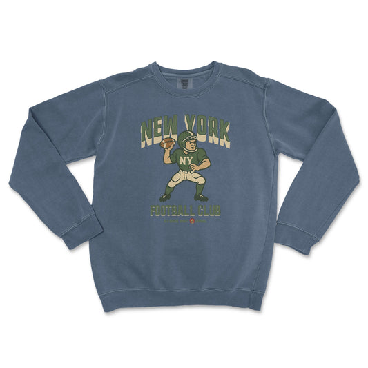 NYJ Football Club Crewneck - Old Time Sports
