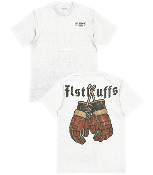 Old School Fisticuffs T-Shirt - Old Time Sports