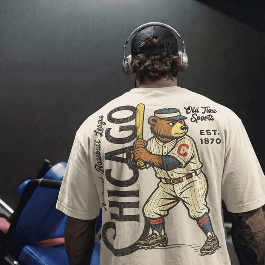 Old Time Chicago Baseball T-Shirt - Old Time Sports