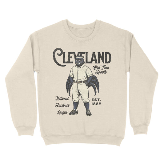 Old Time Cleveland Basic Crewneck - Old Time Sports