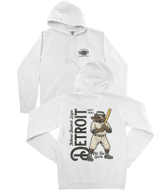 Old Time Detroit Baseball Premium Hoodie