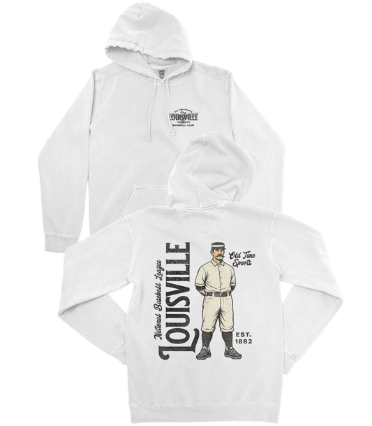 Old Time Louisville Baseball Premium Hoodie