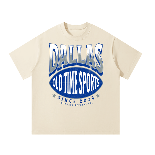 OTS Football DAL Heavyweight Tee - Old Time Sports