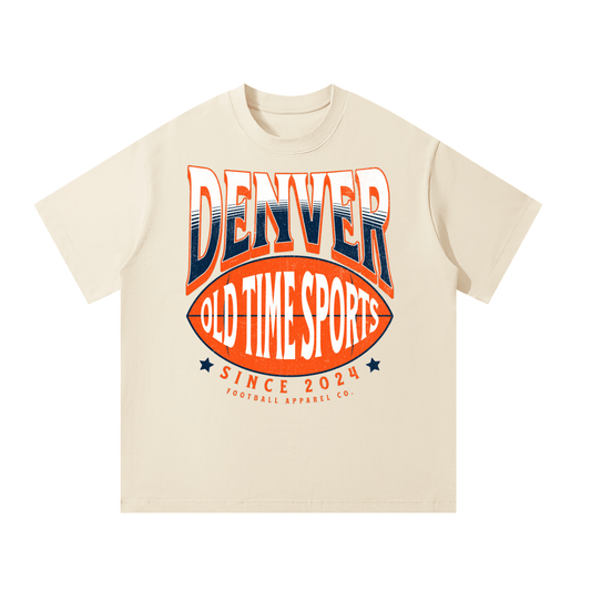 OTS Football DEN Heavyweight Tee - Old Time Sports