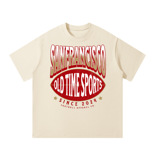 OTS Football SF Heavyweight Tee - Old Time Sports