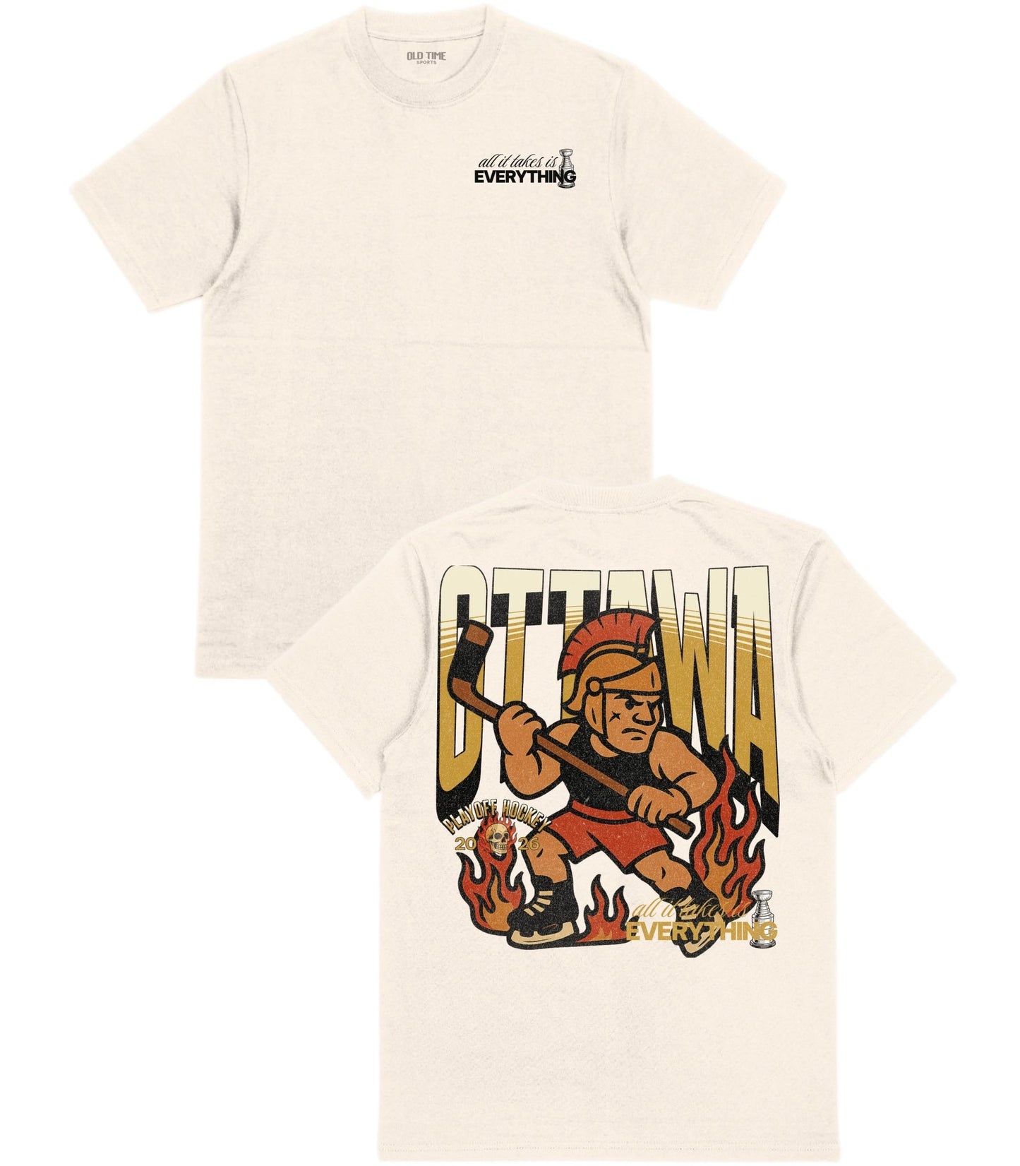 Ottawa Playoffs T-Shirt - Old Time Sports