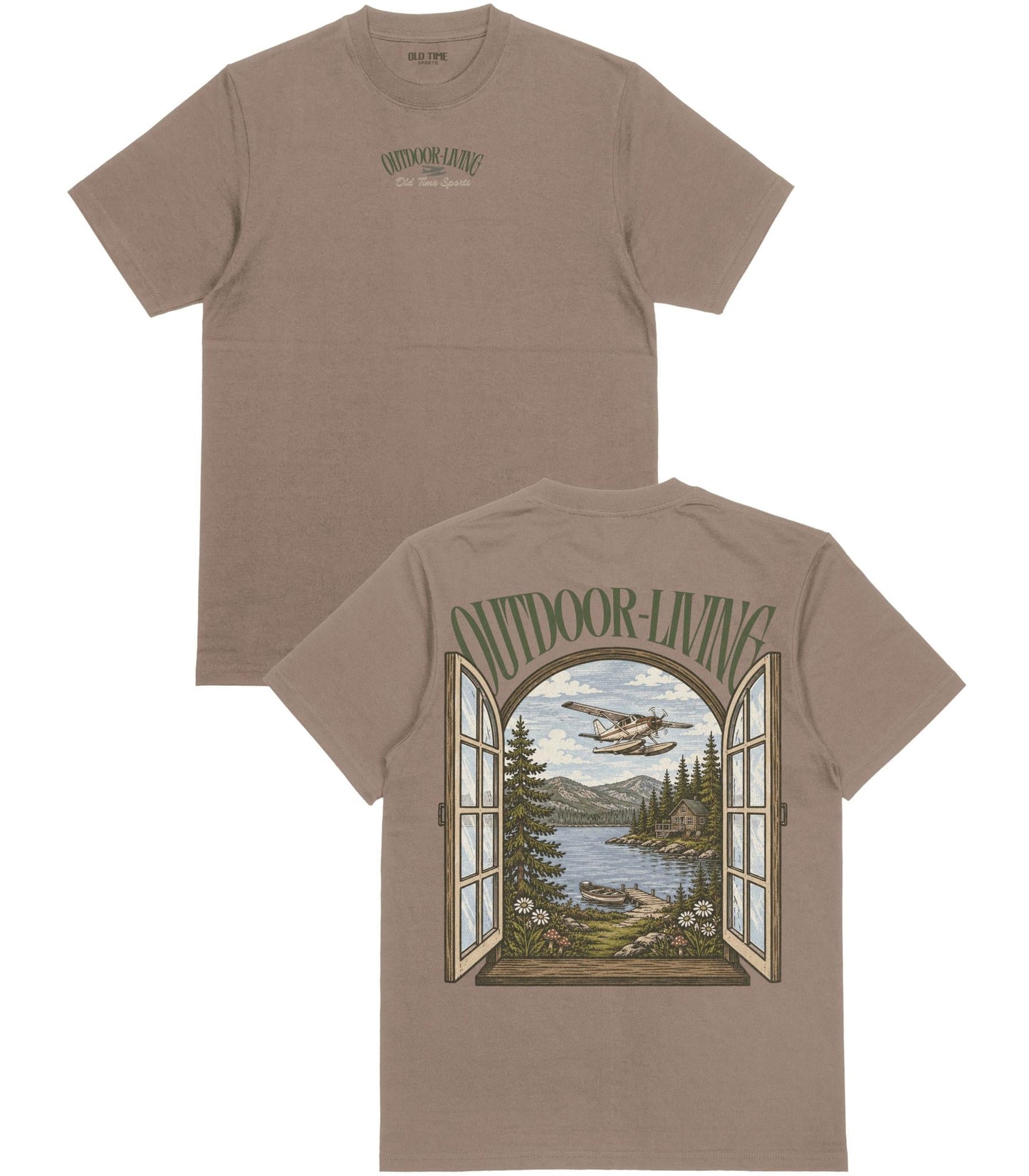 Outdoor-Living T-Shirt - Old Time Sports