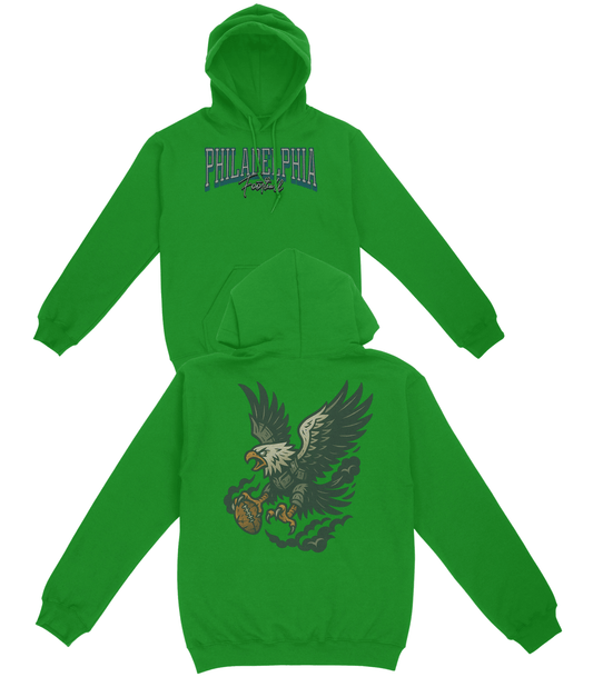 Philadelphia Football Basic Hoodie - Old Time Sports