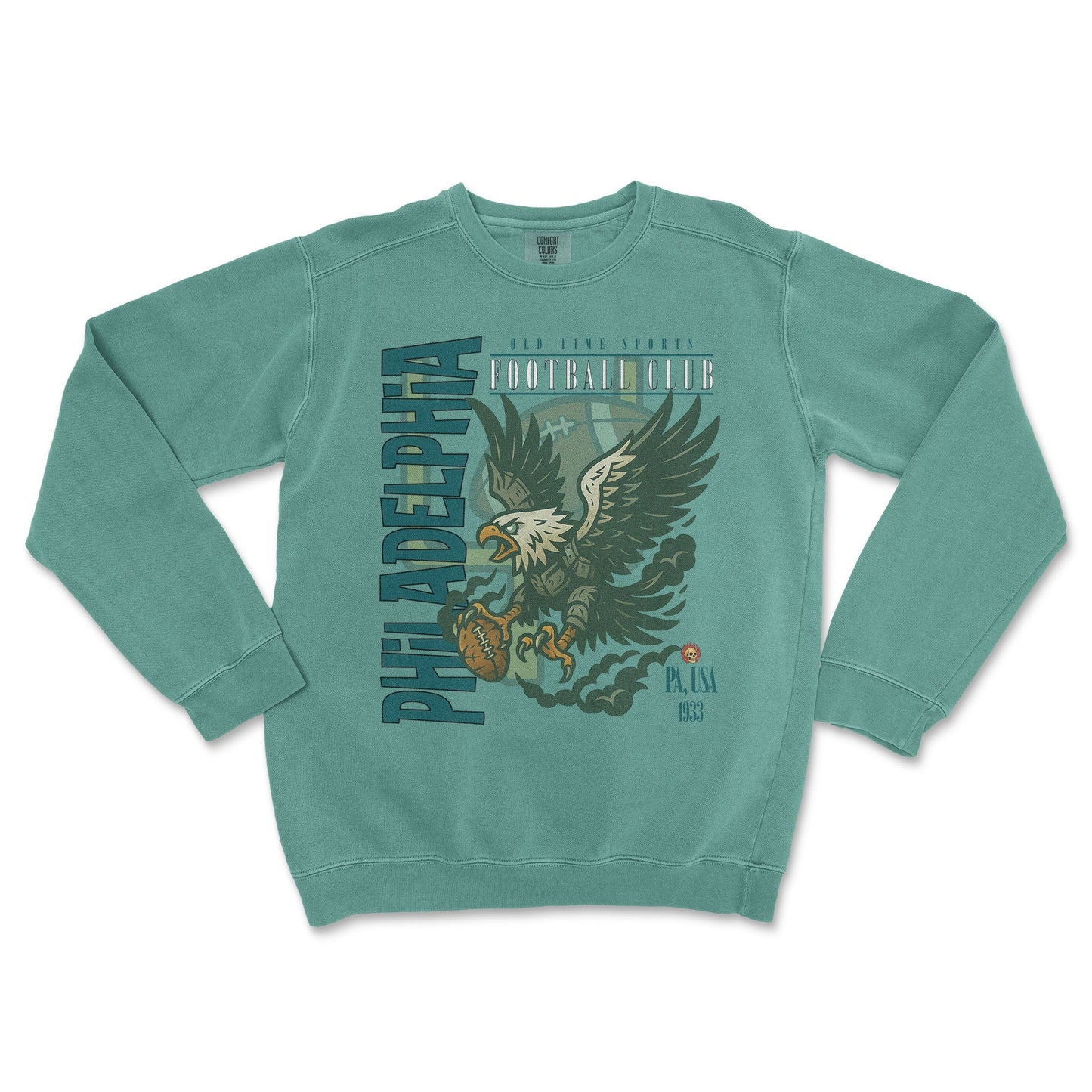 Philadelphia Football Crewneck - Old Time Sports