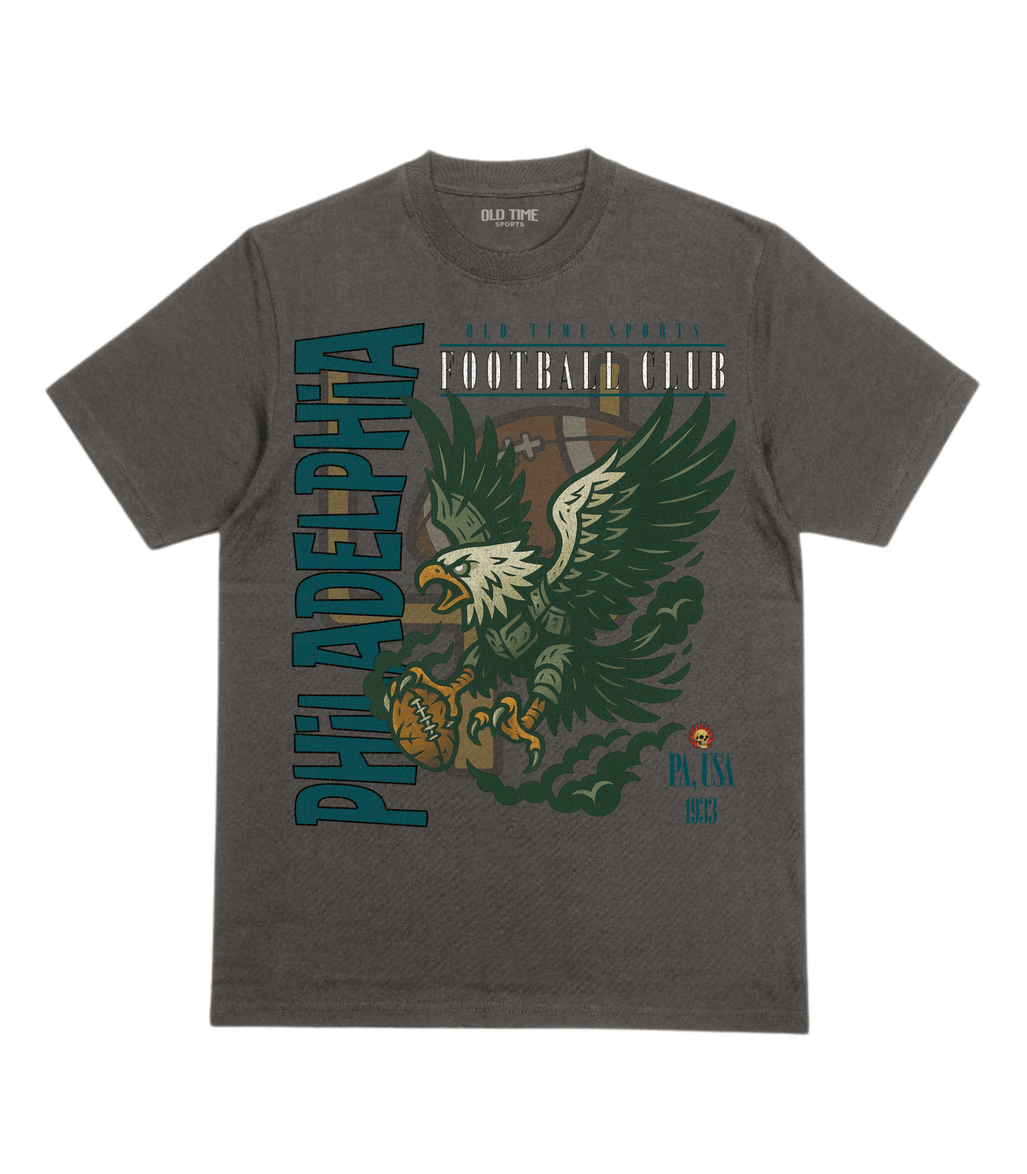 Philadelphia Football v2 T-Shirt - Old Time Sports
