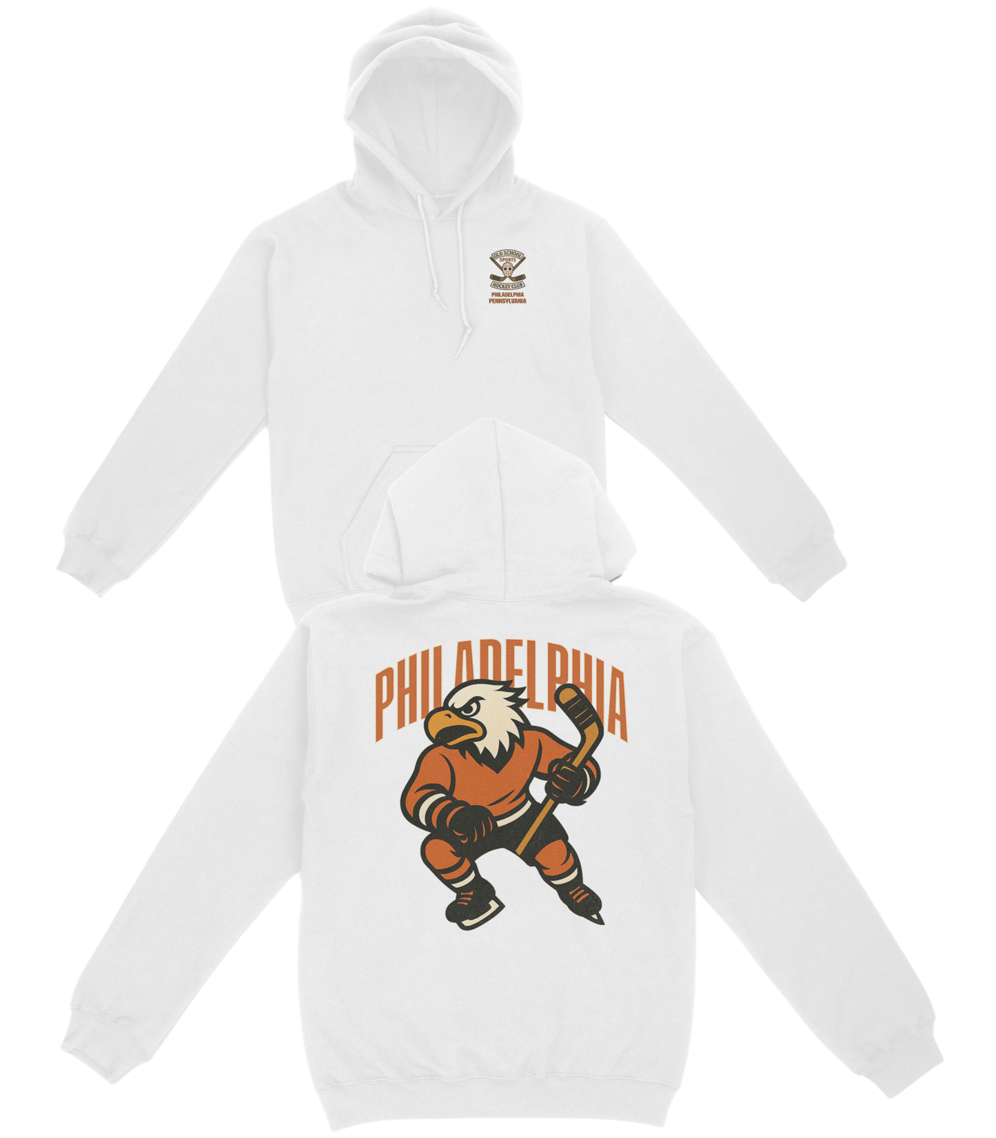 Philadelphia Hockey Basic Hoodie - Old Time Sports