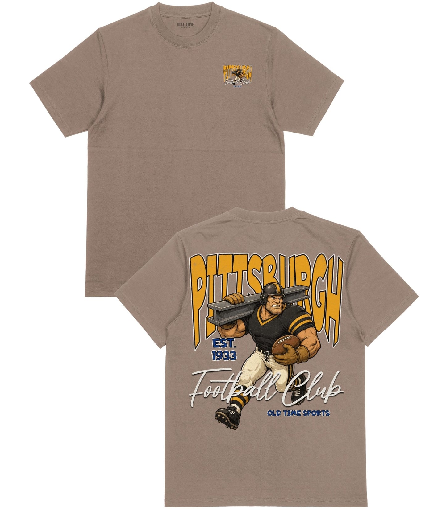 Pittsburgh Football 1933 T-Shirt - Old Time Sports