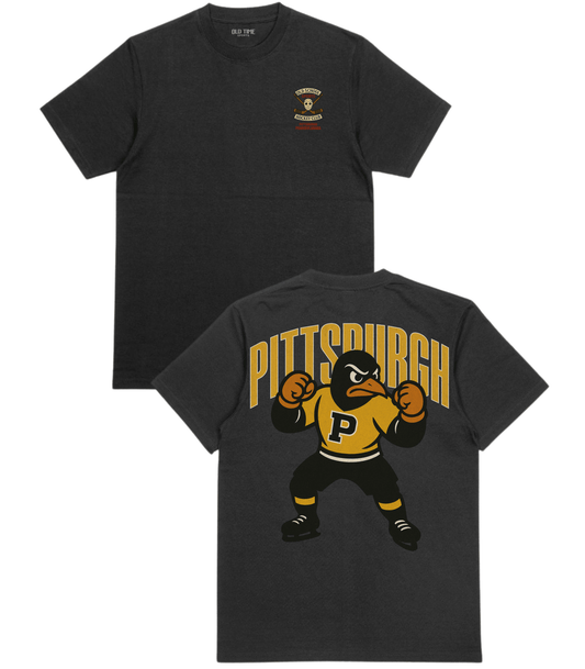 Pittsburgh Hockey v1 T-Shirt - Old Time Sports