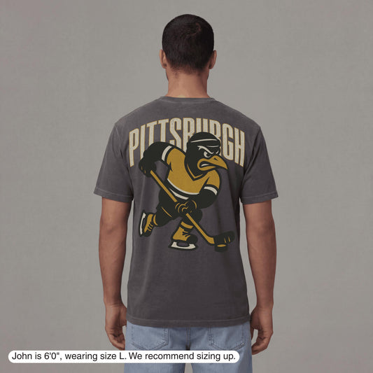 Pittsburgh Hockey v2 T-Shirt - Old Time Sports