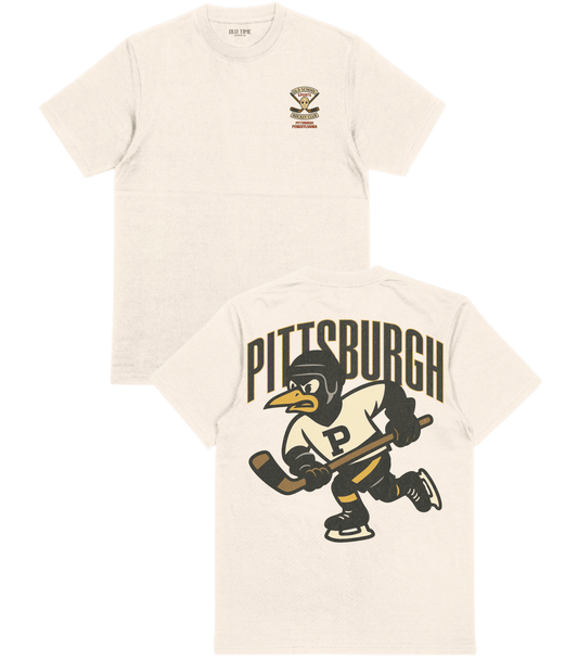 Pittsburgh Hockey v3 T-Shirt - Old Time Sports