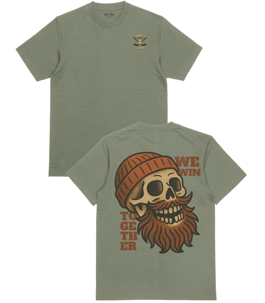 Playoff Beard v2 T-Shirt - Old Time Sports