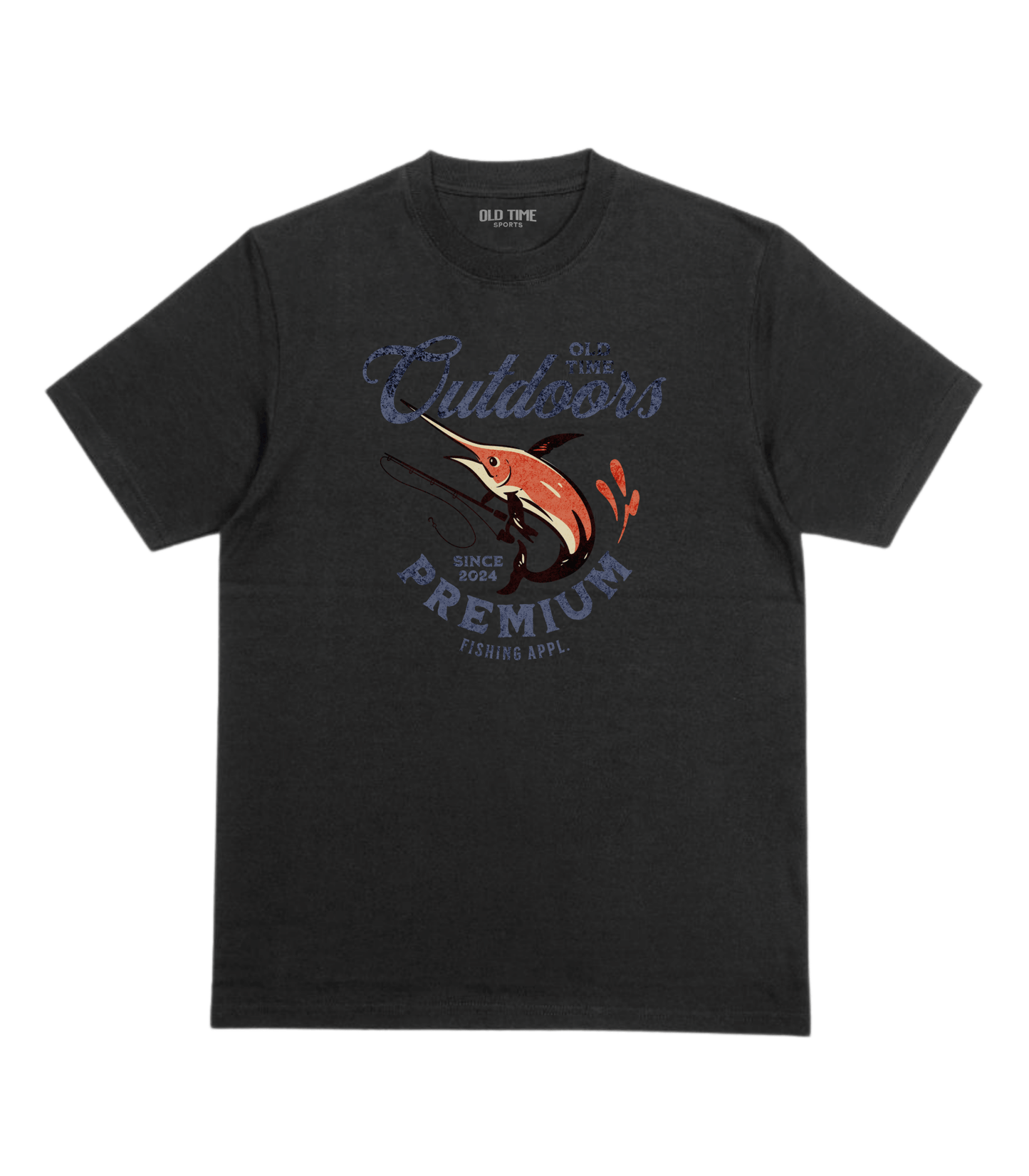 Premium Fishing Appl. T-Shirt - Old Time Sports