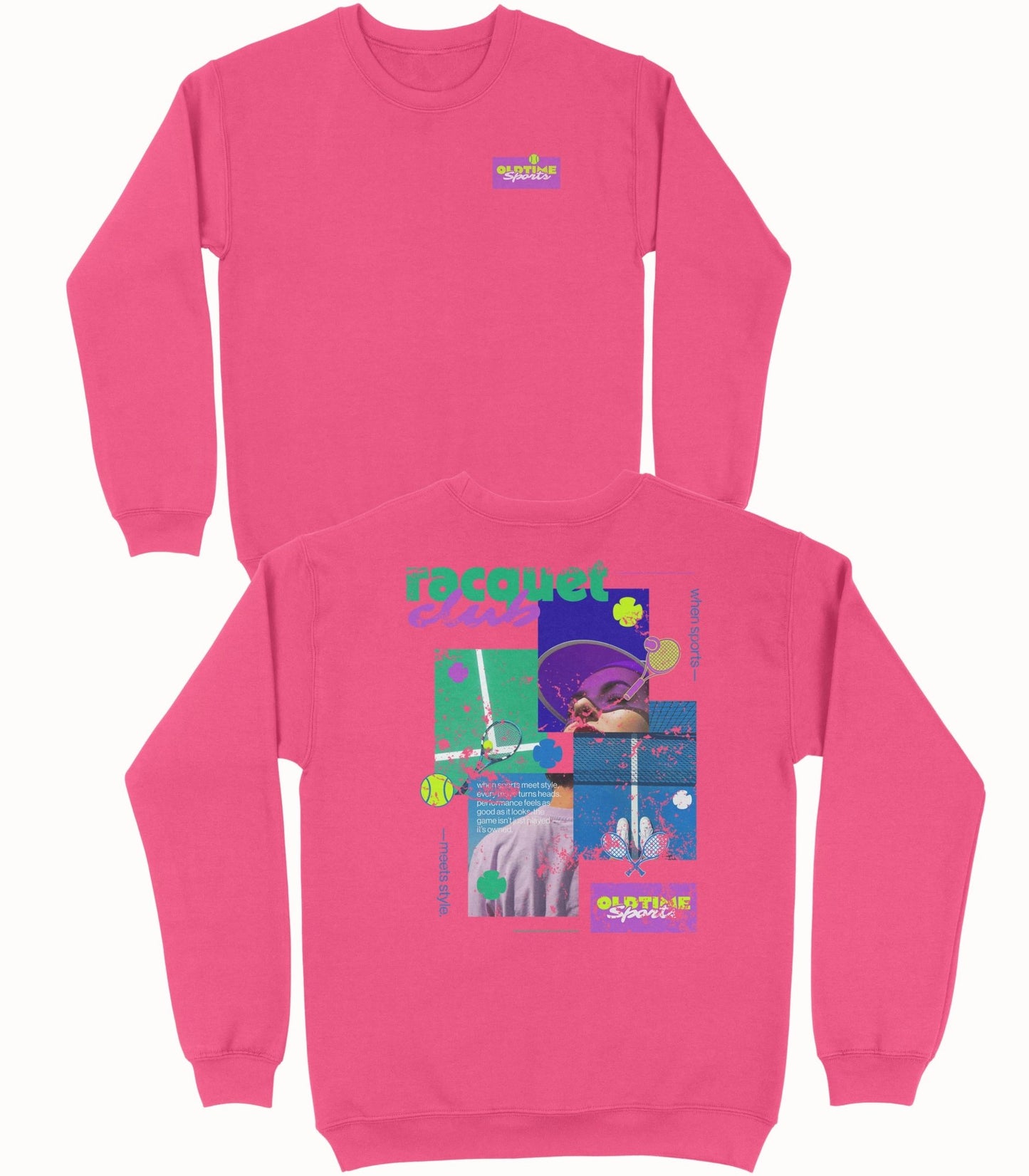Racquet Club Basic Crewneck - Old Time Sports