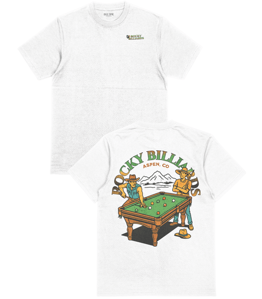 Rocky Billiards T-Shirt - Old Time Sports