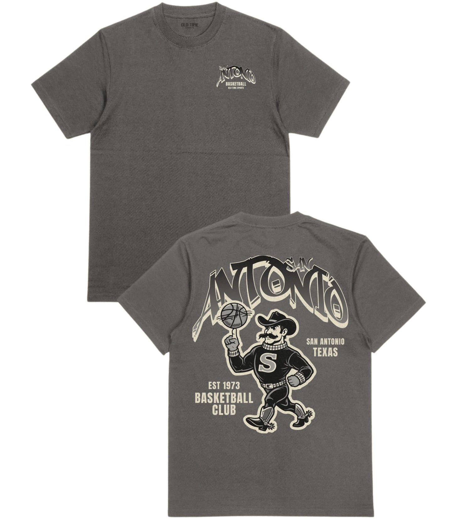 San Antonio Basketball T-Shirt - Old Time Sports