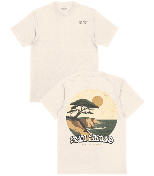 San Diego, CA Golf T-Shirt - Old Time Sports
