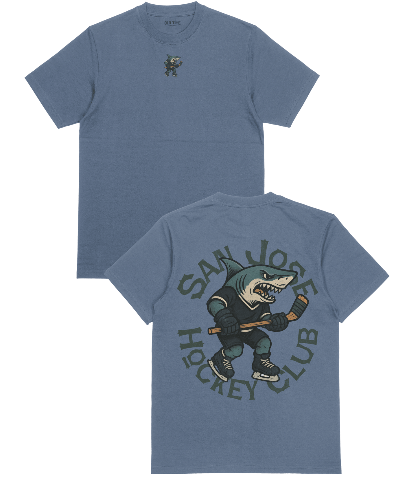 San Jose Hockey v3 T-Shirt - Old Time Sports