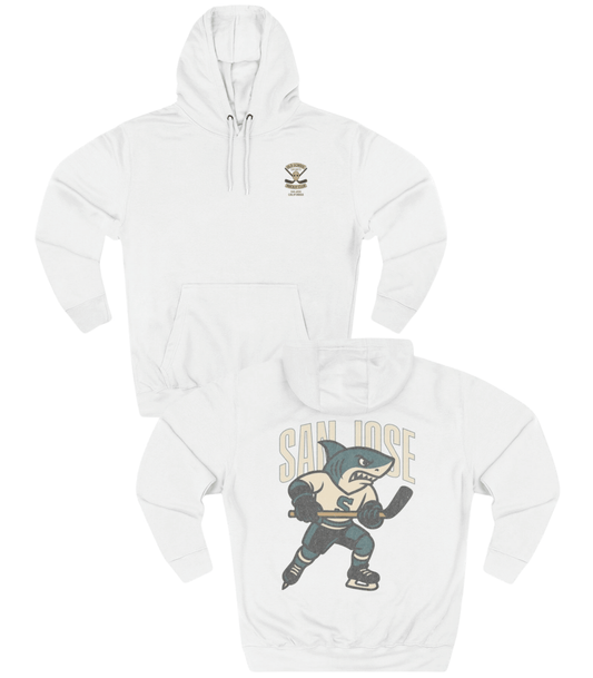 San Jose Hockey v6 Hoodie - Old Time Sports