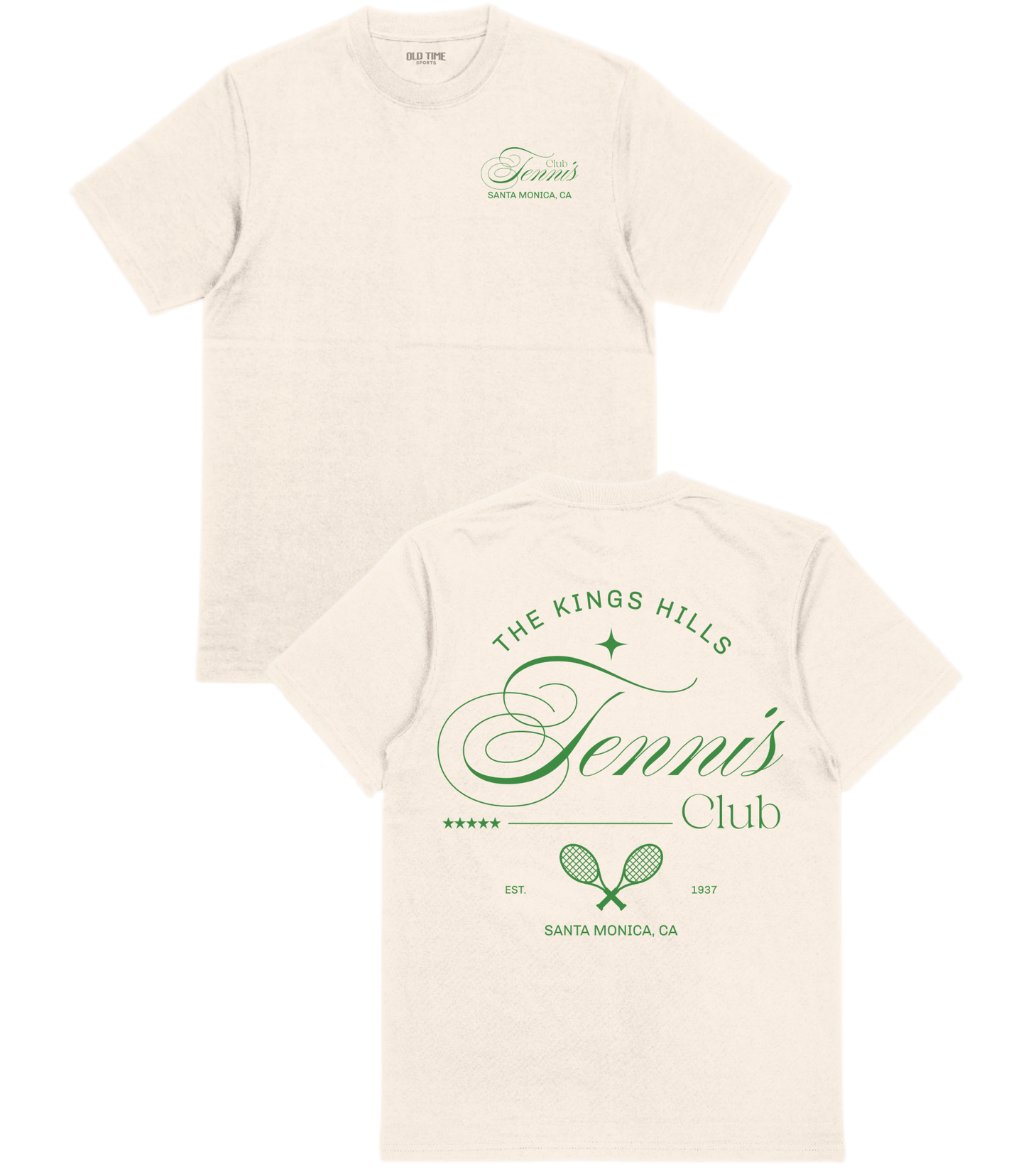 Santa Monica Tennis T-Shirt - Old Time Sports