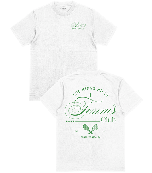 Santa Monica Tennis T-Shirt - Old Time Sports