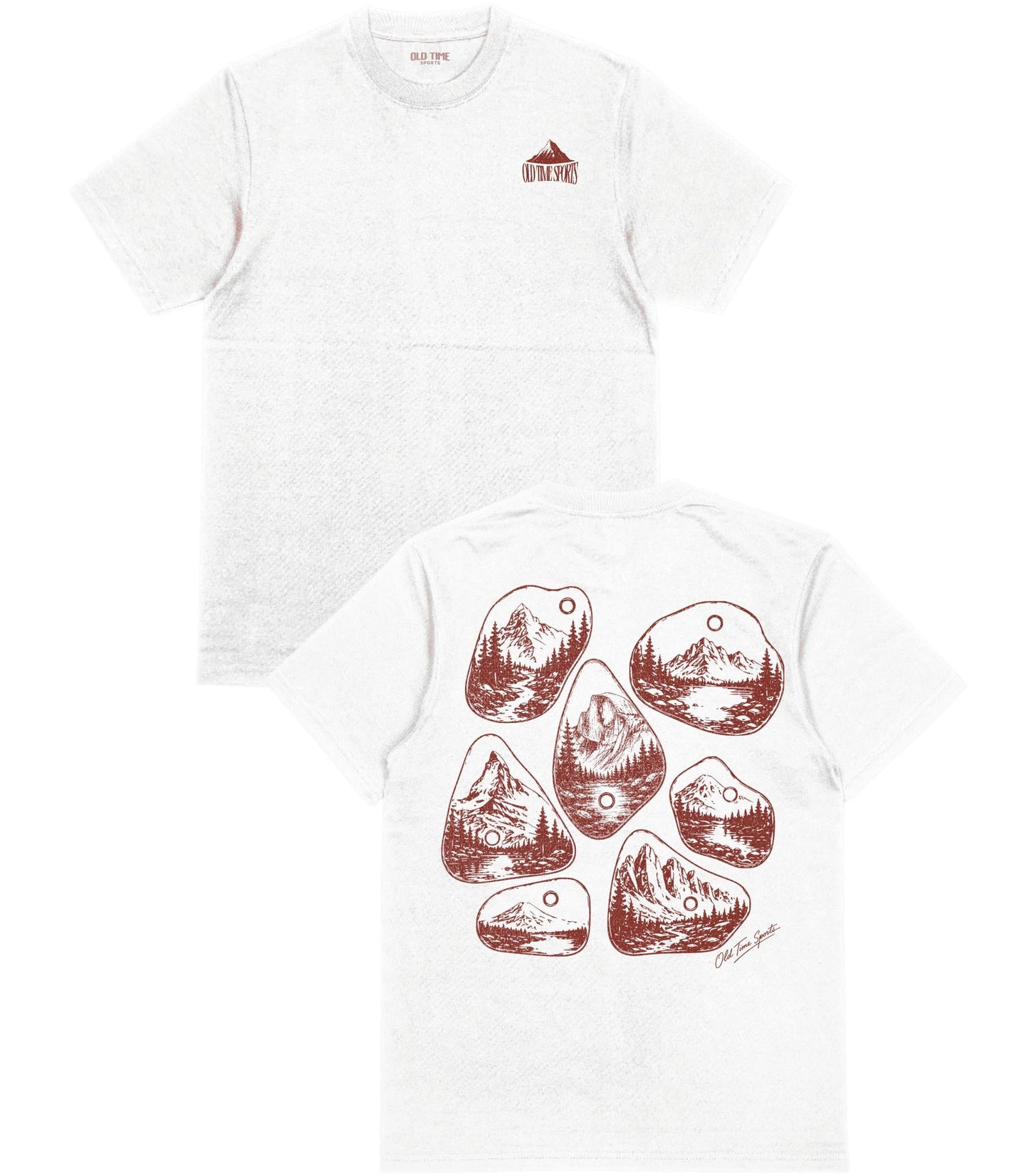 Scenic Climbing T-Shirt - Old Time Sports