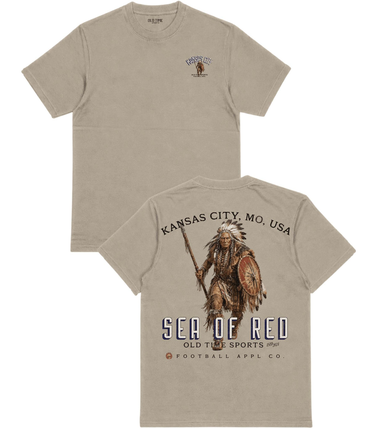 Sea of Red T-Shirt - Old Time Sports