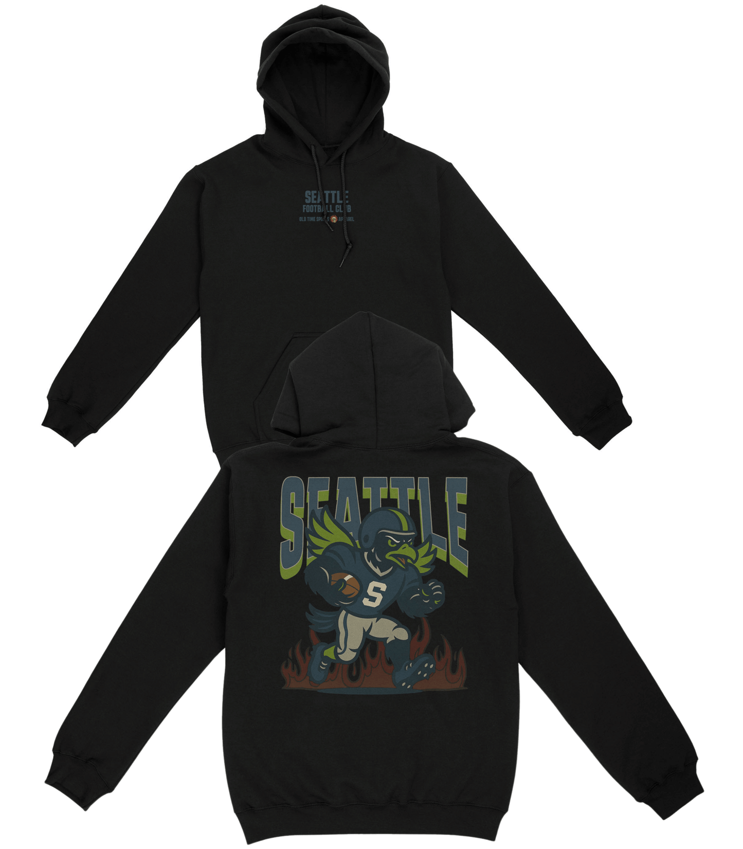 Seattle Football Club Basic Hoodie - Old Time Sports