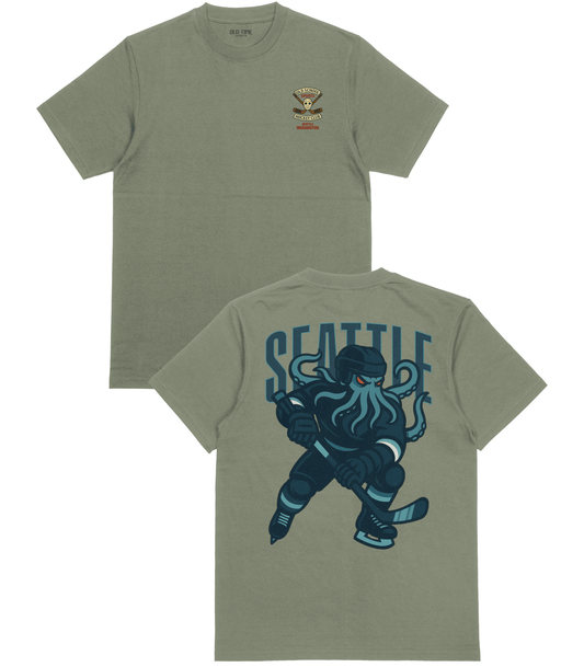 Seattle Hockey v1 T-Shirt - Old Time Sports
