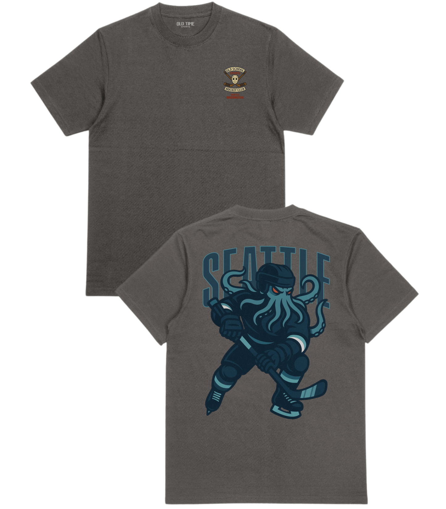 Seattle Hockey v1 T-Shirt - Old Time Sports