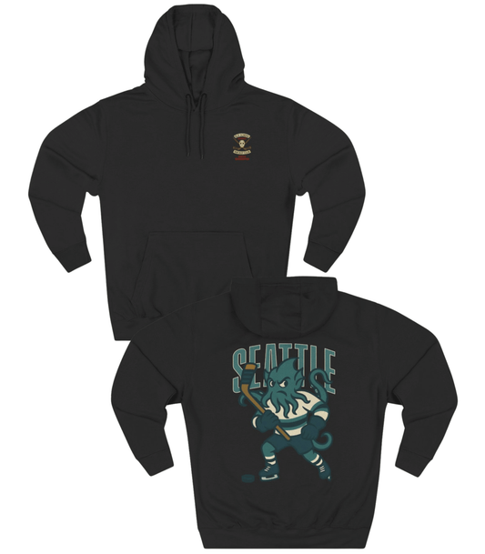 Seattle Hockey v2 Hoodie - Old Time Sports