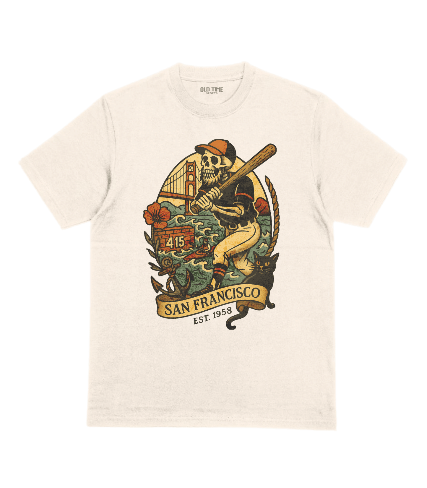 SF Baseball T-Shirt - Old Time Sports